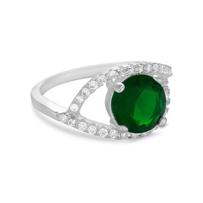 Green pave surround ring
